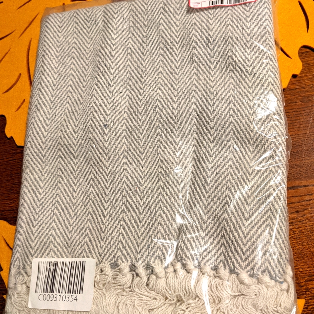 Fringe Throw Blanket